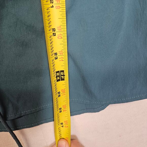 ATHLETA Levitate Poplin Tank Button down Borealis Green #798899 - Picture 7 of 8